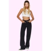 Kadın Denim Pantolon Pamuk Yüksek Bel Wide Leg Rahat Günlük Hafta Sonu Yaz Aylarının Vazgeçilmezi