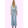 Kadın Denim Pantolon Yüksek Bel Geniş Paça Sürdürülebilir Günlük Kullanım Kaliteli Malzeme