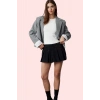 Kadın Denim Şort Etek Pamuk Yüksek Bel Geniş Paça Casual Stil Günlük Kullanım Modern Tasarım