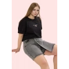 Kadın Denim Şort Etek Yüksek Bel Kısa Boy Dar Paça Günlük Kombinler Yaz Aylarının Vazgeçilmezi