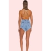 Kadın Denim Şort Pamuk Straight Kalıp Yıkamalı Günlük Kullanım İçin Yaz Aylarının Vazgeçilmezi
