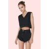 Kadın Denim Şort Yırtıklı Boru Paça Normal Bel Pamuklu Günlük Stil Yaz Aylarının Vazgeçilmezi