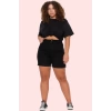 Kadın Denim Şort Yüksek Bel Skinny Esnek Günlük Kombinler Hafta Sonu Yaz Aylarının Vazgeçilmezi
