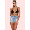 Kadın Denim Şort Yüksek Bel Straight Kalıp Pamuk Yaz Aylarının Vazgeçilmezi Günlük Kullanım