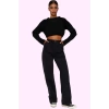 Kadın Denim Wide Leg Pantolon Yüksek Bel 5 Cep Rahat Günlük Stil Yaz Aylarının Vazgeçilmezi