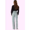 Kadın Denim Wide Leg Pantolon Yüksek Bel Pamuk Günlük ve İş İçin Yaz Aylarının Vazgeçilmezi