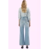 Kadın Denim Yüksek Bel Geniş Paça Pantolon Rahat Kesim Günlük Kullanım Yaz Aylarının Vazgeçilmezi
