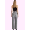 Kadın Denim Yüksek Bel Wide Leg Pantolon Pamuk Tüm Sezonlar İçin Rahatlık Günlük Kombinler
