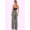 Kadın Dokuma Palazzo Pantolon Wide Leg Boru Paça Casual Günlük Kombin Yaz Aylarının Vazgeçilmezi