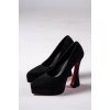 Kadın Elegant Ayakkabı Beyaz Platform Ayakkabı Özel Tasarım Abiye Ayakkabı