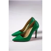Kadın Elegant Ayakkabı İnce Topuk Stiletto Özel Tasarım Abiye Ayakkabı