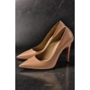 Kadın Elegant Ayakkabı İnce Topuk Stiletto Özel Tasarım Abiye Ayakkabı