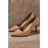 Kadın Elegant Ayakkabı İnce Topuklu Ayakkabı Stiletto Özel Tasarım Abiye Ayakkabı