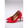 Kadın Elegant Ayakkabı İnce Topuklu Ayakkabı Stiletto Özel Tasarım Abiye Ayakkabı