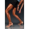 Kadın Elegant Ayakkabı İnce Topuklu Baretli Ayakkabı Stiletto Özel Tasarım Abiye Ayakkabı