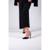 Kadın Elegant Ayakkabı İnce Topuklu Baretli Ayakkabı Stiletto Özel Tasarım Abiye Ayakkabı