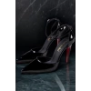 Kadın Elegant Ayakkabı İnce Topuklu Baretli Stiletto Özel Tasarım Abiye Ayakkabı