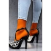 Kadın Elegant Ayakkabı İnce Topuklu Stiletto Ayakkabı Özel Tasarım Abiye Ayakkabı