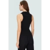 Kadın Fitted Polo Yaka Yazlık Örme Bluz Modern Stil Profesyonel Görünüm Konforlu Kesim