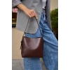 Kadın Geniş Hacimli Ayarlanabilir Askılı Omuz Çantası Şık Suni Deri Kroko Günlük Modern Stil