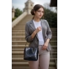 Kadın Geniş Hacimli Ayarlanabilir Askılı Omuz Çantası Şık Suni Deri Kroko Günlük Modern Stil