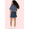Kadın Geniş Paça Denim Şort City Short Kalıp Pamuklu Günlük Stil Yaz Aylarının Vazgeçilmezi