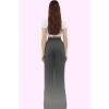 Kadın Geniş Paça Örme Pantolon Düz Desen Normal Bel Rahat Günlük Yaz Aylarının Vazgeçilmezi