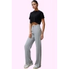 Kadın Geniş Paça Uzun Boy Düşük Bel Wide Leg Jean 100% Liyosel Günlük Stil Kaliteli Malzeme