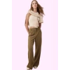 Kadın Geniş Paça Uzun Pantolon Düz Desen Wide Leg Yüksek Bel Günlük Yaz Aylarının Vazgeçilmezi