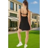 Kadın İnce Askılı Shift Örme Spor Elbise Yazlık Kısa Özenle Seçilmiş Premium Kalite Zarifane Tasarım
