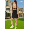 Kadın İnce Askılı Shift Örme Spor Elbise Yazlık Kısa Özenle Seçilmiş Premium Kalite Zarifane Tasarım
