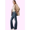 Kadın Jean Pantolon Yüksek Bel İspanyol Paça Flare Cool Comfort Günlük Yaz Aylarının Vazgeçilmezi