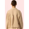 Kadın Keten Dokuma Gömlek; Regular Boy; Yaz Günlük Stil Modern Tasarım Stilin Buluştuğu Yer