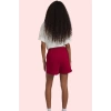 Kadın Kısa Boy Beli Lastikli Şort Örme Kumaş Günlük Kullanım Hafta Sonu Yaz Aylarının Vazgeçilmezi