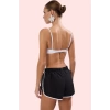 Kadın Kısa Boy Şort Cool & Comfort Etnik Desenli Dokuma Kumaş Plaj Şortu Dayanıklı Malzeme