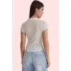 Kadın Köpük Kumaş Basic Fitted Gömlek Yaka Kısa Kollu Rahat Günlük Stil Yaz Aylarının Vazgeçilmezi