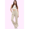 Kadın Liyosel Pantolon Yüksek Bel Wide Leg Regular Boy Günlük Şıklık Yaz Aylarının Vazgeçilmezi