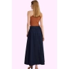 Kadın Maxi Denim Etek Balon Kalıp Yüksek Bel Pamuklu Günlük Şıklık Yaz Aylarının Vazgeçilmezi
