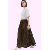 Kadın Maxi Etek A line Kesim Günlük Casual Stil Polyester Hafta Sonu Yaz Aylarının Vazgeçilmezi
