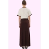 Kadın Maxi Etek Kalem Kalıp Örme Kumaş Günlük Casual Stil Hafta Sonu Yaz Aylarının Vazgeçilmezi