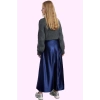 Kadın Maxi Etek Yüksek Bel A line Kesim Polyester Yazlık Günlük Kullanım Dayanıklı Malzeme