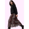 Kadın Maxi Kloş Animal Desenli Etek Astarlı Polyester Günlük Stil Yaz Aylarının Vazgeçilmezi