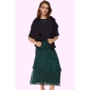 Kadın Maxi Kloş Animal Desenli Etek Astarlı Polyester Günlük Stil Yaz Aylarının Vazgeçilmezi