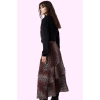 Kadın Maxi Kloş Animal Desenli Etek Astarlı Polyester Günlük Stil Yaz Aylarının Vazgeçilmezi