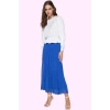 Kadın Maxi Kloş Pileli Etek Polyester Günlük Şıklık Özel Günler Yaz Aylarının Vazgeçilmezi