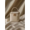 Kadın Mini Kutu Çapraz Askılı Çanta Parlak PU Deri Günlük Kullanım