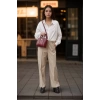 Kadın Mini Tote Vegan Deri El Çantası Gold Toka Günlük ve İş Trend Tasarım Modern Stil Mükemmel Uyum