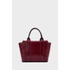 Kadın Mini Tote Vegan Deri El Çantası Gold Toka Günlük ve İş Trend Tasarım Modern Stil Mükemmel Uyum