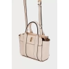 Kadın Mini Tote Vegan Deri El Çantası Gold Toka Günlük ve İş Trend Tasarım Modern Stil Mükemmel Uyum