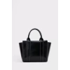 Kadın Mini Tote Vegan Deri El Çantası Gold Toka Günlük ve İş Trend Tasarım Modern Stil Mükemmel Uyum